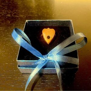 New Handmade Copper Irish Heart Ring